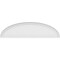 Ekena Millwork Elliptical Smooth Architectural Grade PVC Pediment, 46"W x 12-1/2"H x 2"P PEDPS046X125ELL00 - alternate 5
